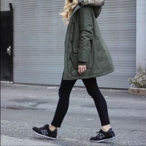 New Balance 574 Lux in Black and Tan